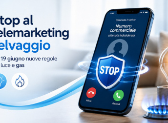 Addio al telemarketing selvaggio: dal 19 giugno nuove regole per luce e gas
